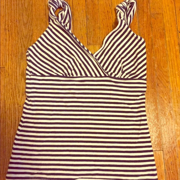 Banana Republic striped tank top