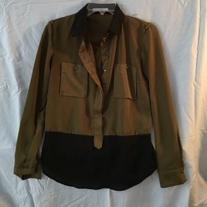 Color Block Blouse