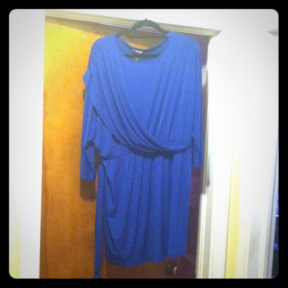 Lane Bryant royal blue dress- 14/16W new w/o tags