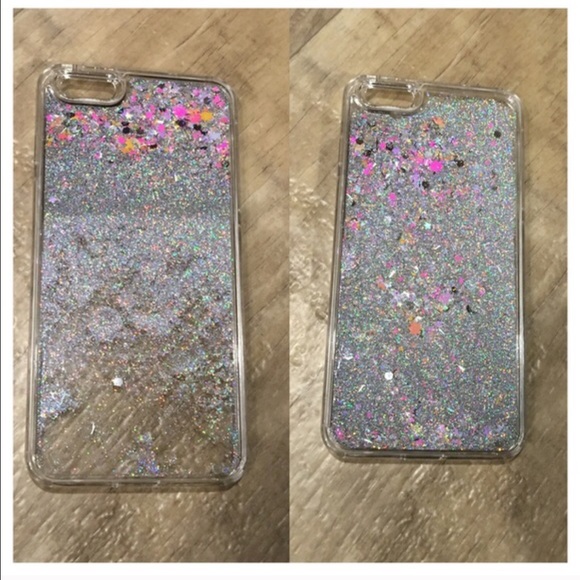 Accessories - Snow Globe Silver Glitter iPhone 6 Plus Case