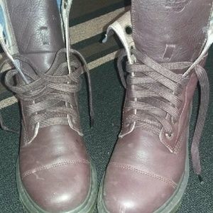 Oxblood brown  Dr. Martens