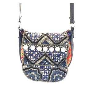 Free People embellished cross body bag