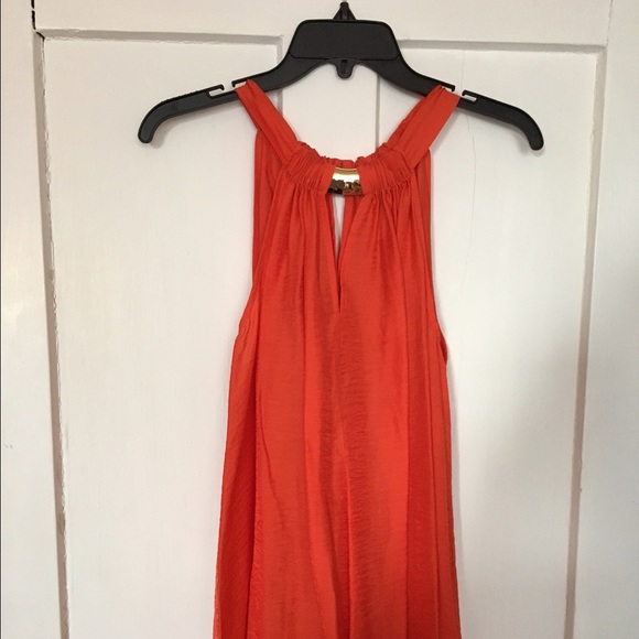 Orange cover up/dress