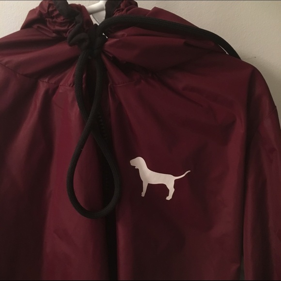PINK maroon windbreaker