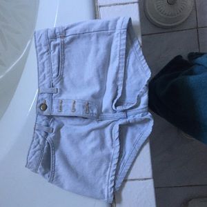 American apparel mid rise shorts
