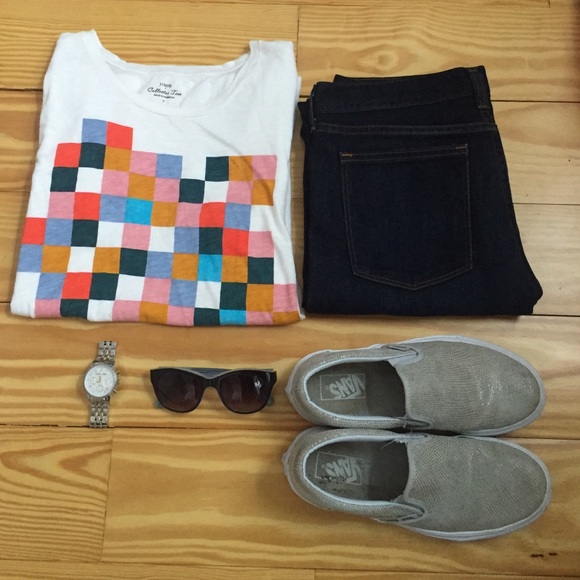 Factory Colored Blocks Collectors Tee