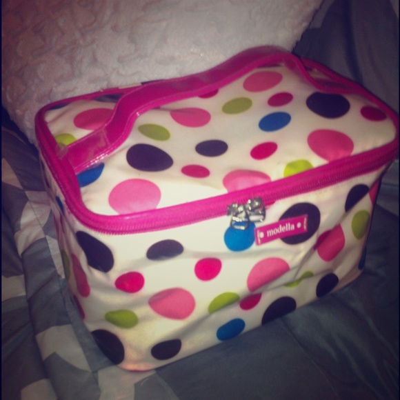 Cute Polka Dot Cosmetic Bag💄 - Picture 1 of 4