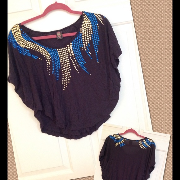 Sequin free people top