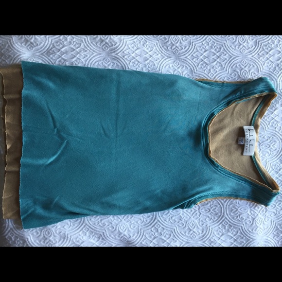 Nicole Miller two-toned tank