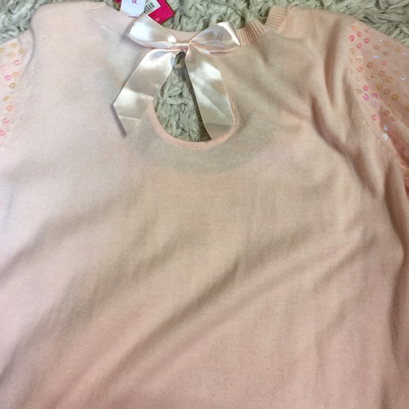 NWT- Sequin Sweater - Picture 3 of 3