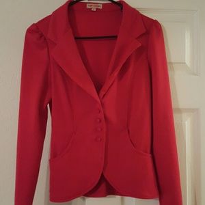 SOLD Red blazer