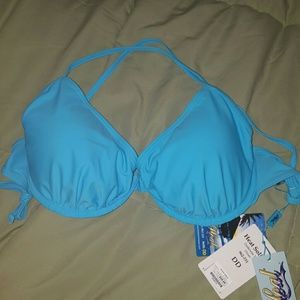 Brad new! Aqua swimsuit top! New with tags!