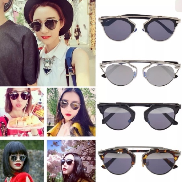 Ⓜ️SOLDⓂ️Mirrored Lenses Sunglasses - Picture 3 of 4