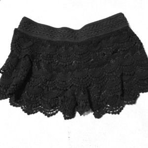 Lace shorts