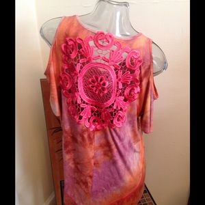 Cold Shoulder Blouse 🦋sale today only🦋