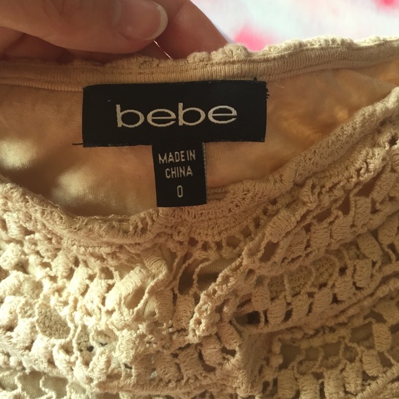 Bebe Crochet Shorts - Picture 4 of 4