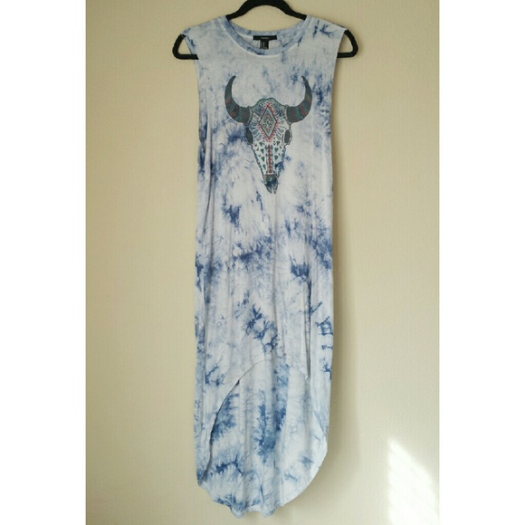 F21 Festival High/Low Dress!