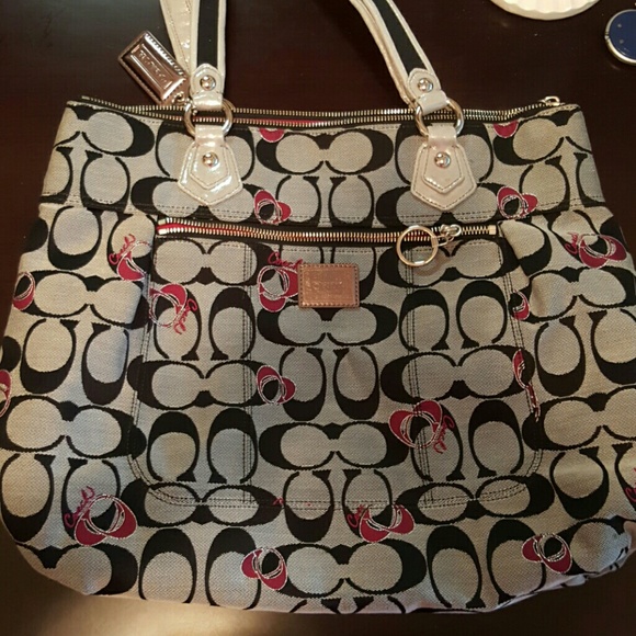 coach poppy tote