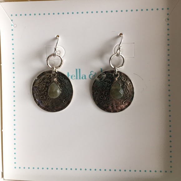 Stella & Dot Riviera Coin Earrings