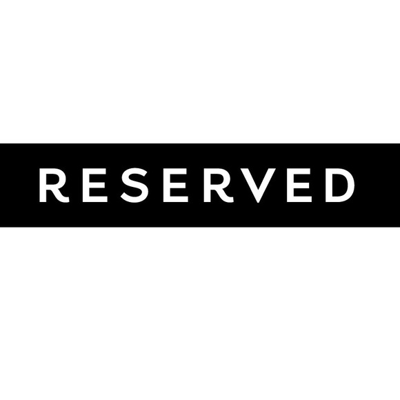 RESERVED for @victoriajea