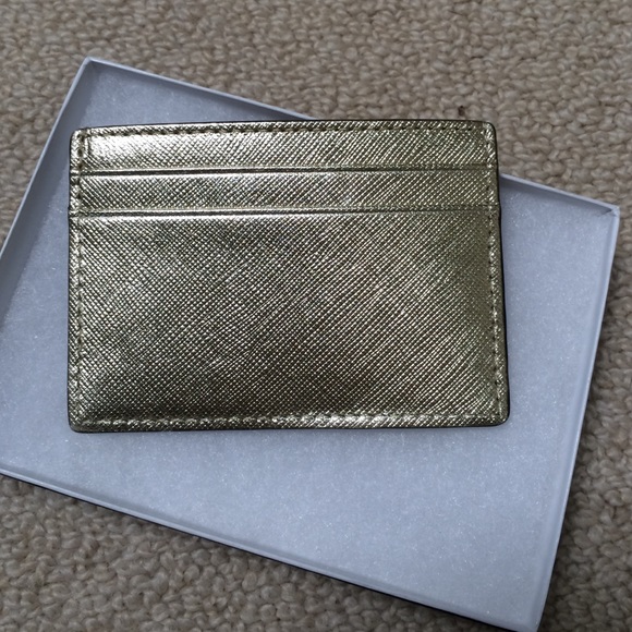 Keeping :) NWT Gold glitterbug card case - Picture 3 of 3
