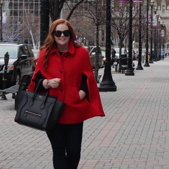 Kate spade cape coat Clearance