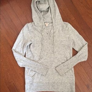 J. Crew sweater Henley hoodie
