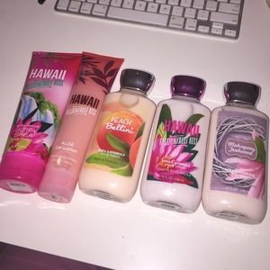 Bath & Body Assorted Lotions.