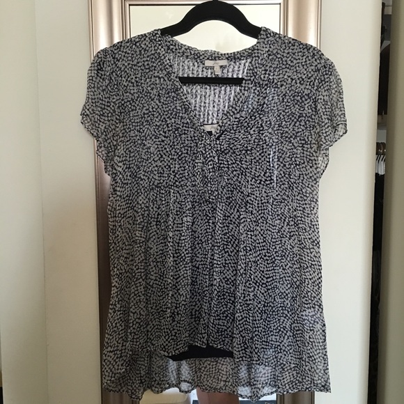 Joie Tops - Blue print joie blouse