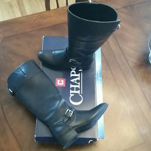 NEW Chaps black riding boots