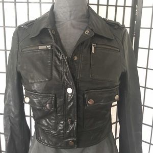 Motorcycle leather jacket