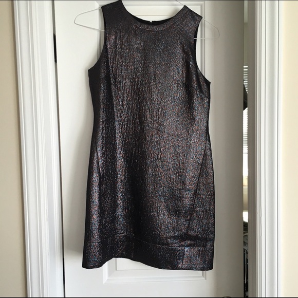 NWOT CLUB MONACO MULTI-COLORED GLITTER DRESS