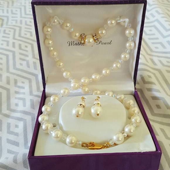 Genuine mother of pearl set - Picture 1 of 3