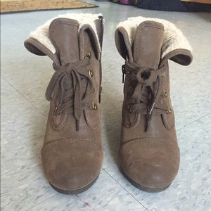 Charlotte Russe Faux Suede Booties