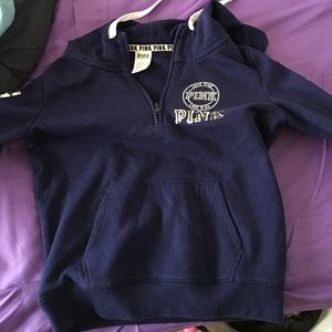 Dark purple VS half zip