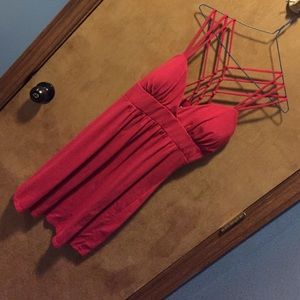 My Michelle medium red summer dress