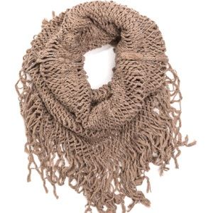 Infinity Scarf--Open Knit