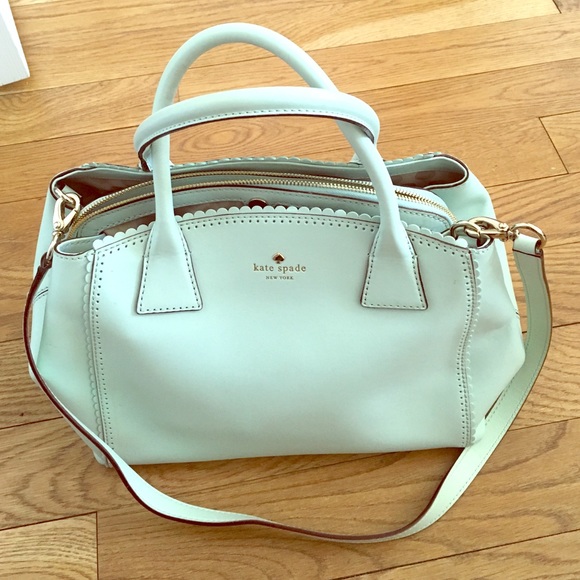 Kate spade mint green bag