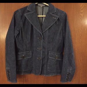 Ann Taylor Denim Blazer