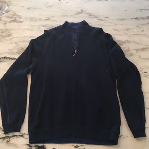 MEN'S Navy Tommy Bahama Pull-Over Sweater