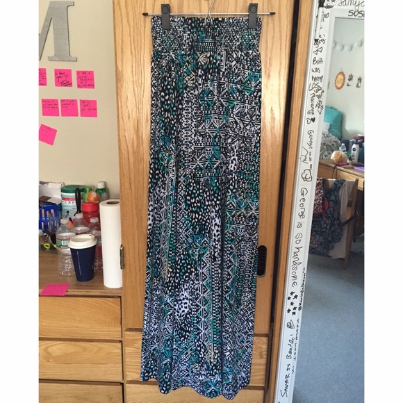 Printed Maxi Skirt