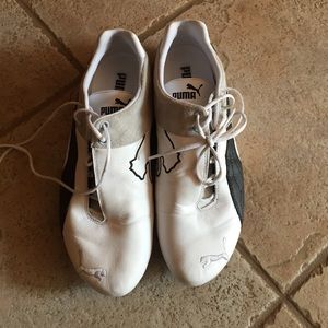 Men's white Puma size 9.5