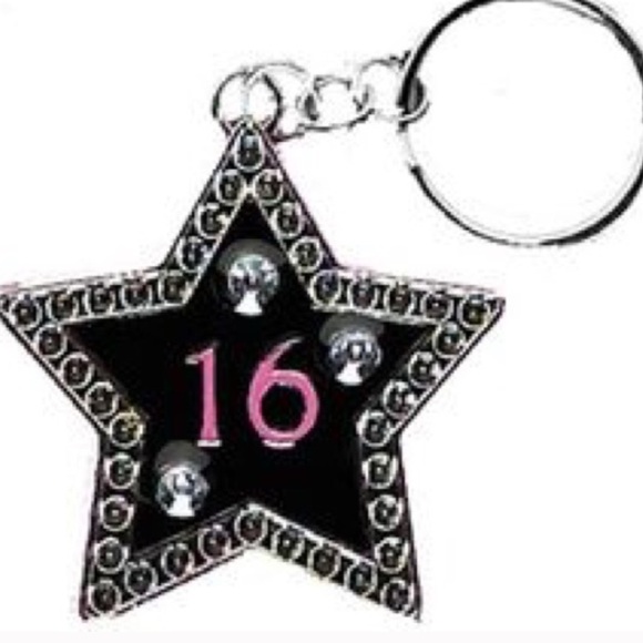 Sweet 16 BLING Key Chain
