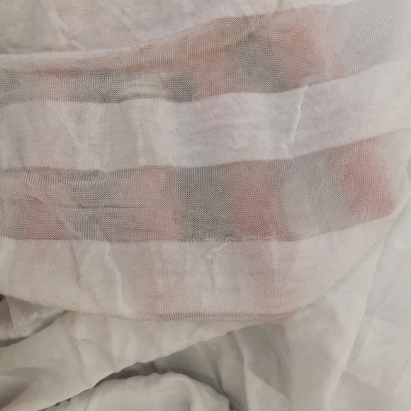 Floral striped peplum top - Picture 3 of 4