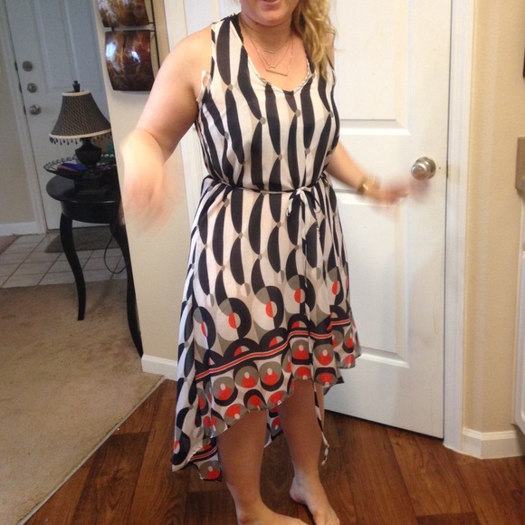 Razorback high low dress - Picture 3 of 4