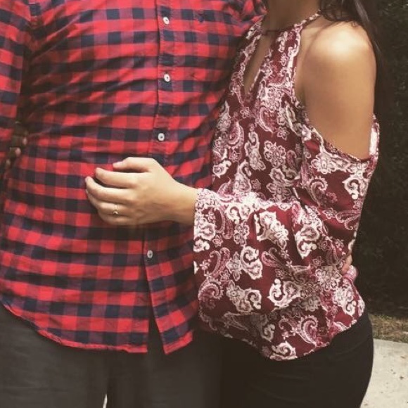 Charlotte Russe Tops - Paisley top