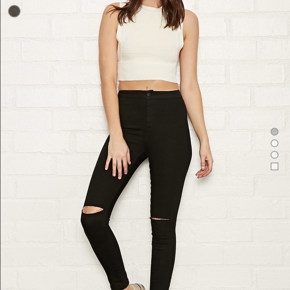 High-Rise Super Skinny Jeans