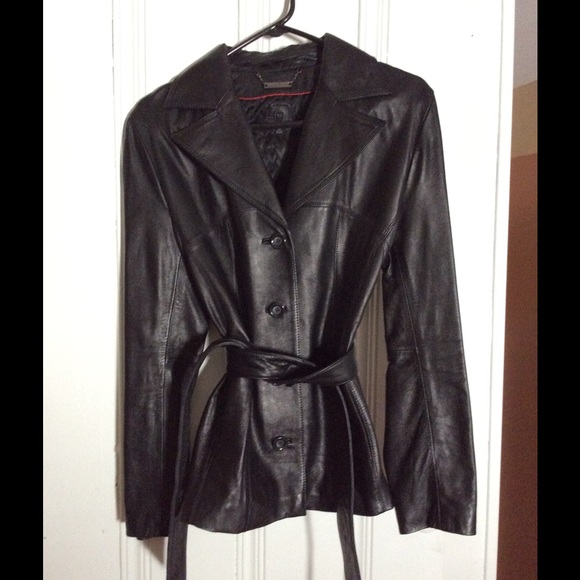 Leather jacket