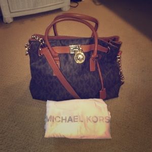 MK Hamilton Large Logo Tote
