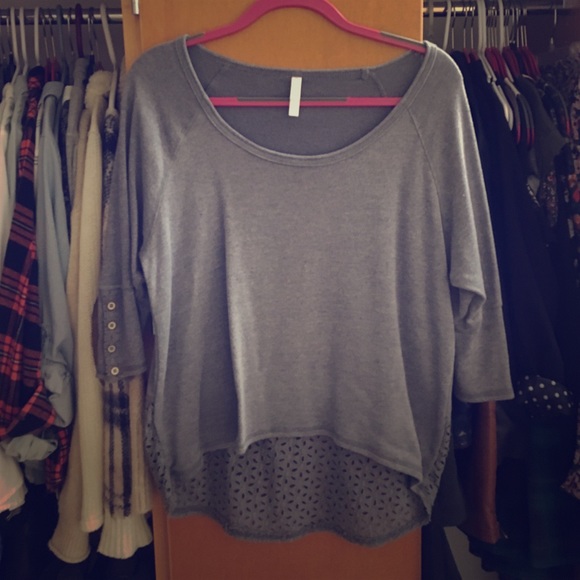Grey Slouchy Shirt from Target